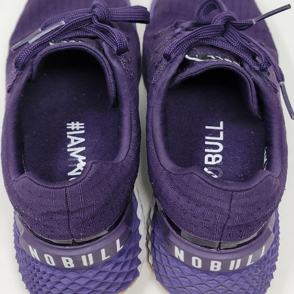 Nobull Plum Ripstop Runner Unisex Mens Sz 8.5 Womens 10 Athletic Shoes Pre-owned - Picture 10 of 11